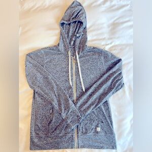 Vuori Halo performance hoodie Medium Women’s Heathered dark Grey